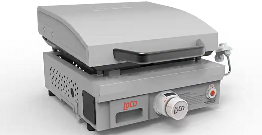 gray tabletop griddle 