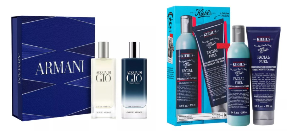 Cologne and face wash gift set