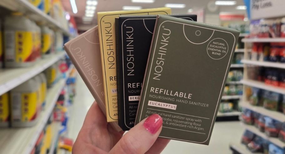 Noshinku Pocket Hand Sanitizer 3-Pack Just $18.71 Shipped on Amazon