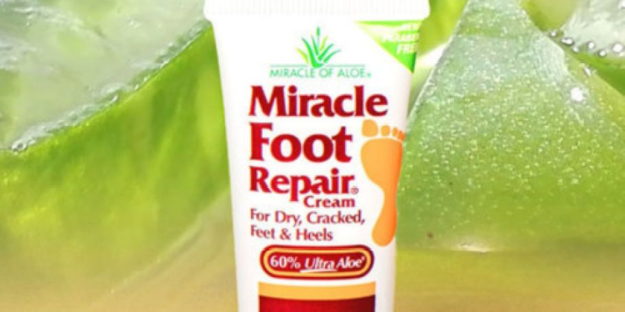 Miracle of Aloe Foot & Hand Cream 2-Pack Only $10.68 Shipped on Amazon