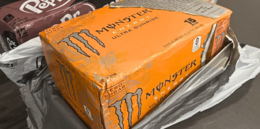 Monster Energy 15-Pack Only $19.81 Shipped on Amazon (Just $1.32 Per Can)