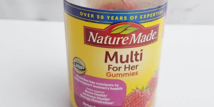 Nature Made Women’s Multivitamin Gummies 140-Count Only $4.89 Shipped on Amazon