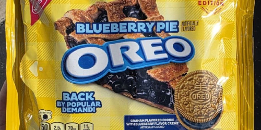 OREO News: Blueberry Pie Is Back & Selena Gomez Has a Flavor!