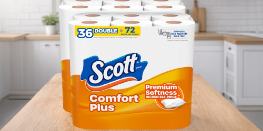 Scott Toilet Paper 36 Double Rolls Just $11 Shipped on Amazon (Only 30¢ Per Roll)
