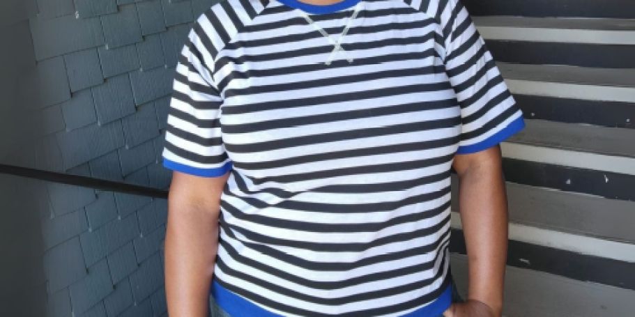 Oversized Women’s Short-Sleeve Shirts Only $5.99 on Amazon (Reg. $21)