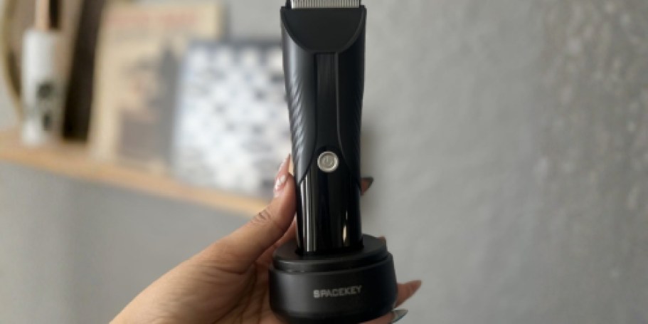Men’s Rechargeable Body Hair Trimmer Only $12.99 on Amazon (Reg. $28)