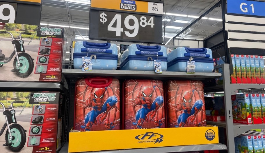 Kids Hardside Character Suitcase Only $49.84 Shipped on Walmart.com (Reg. $120)