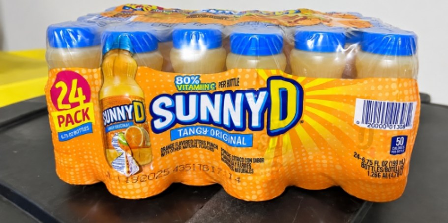 SunnyD 24-Pack Just $6.50 Shipped on Amazon