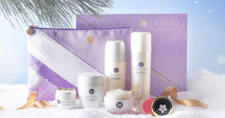 Score $100 Off This TATCHA 6-Piece Grand Collection Skincare Set ($454 Value!)