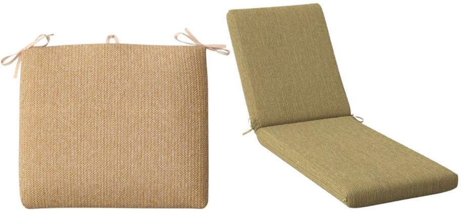 two threshold patio cushions