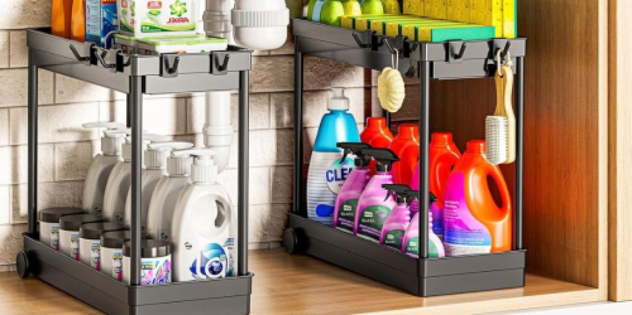Under the Sink Organizers 2-Pack Only $12.49 Shipped w/ Amazon Prime (Reg. $25)