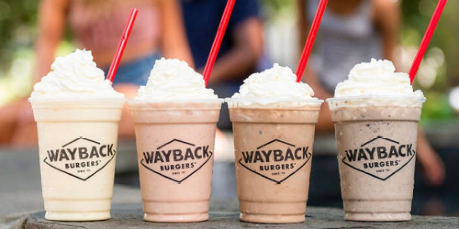 FREE Milkshake at Wayback Burgers – Today Only!
