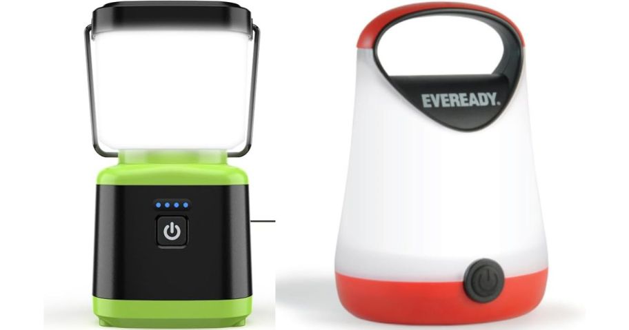 two Camping Lanterns