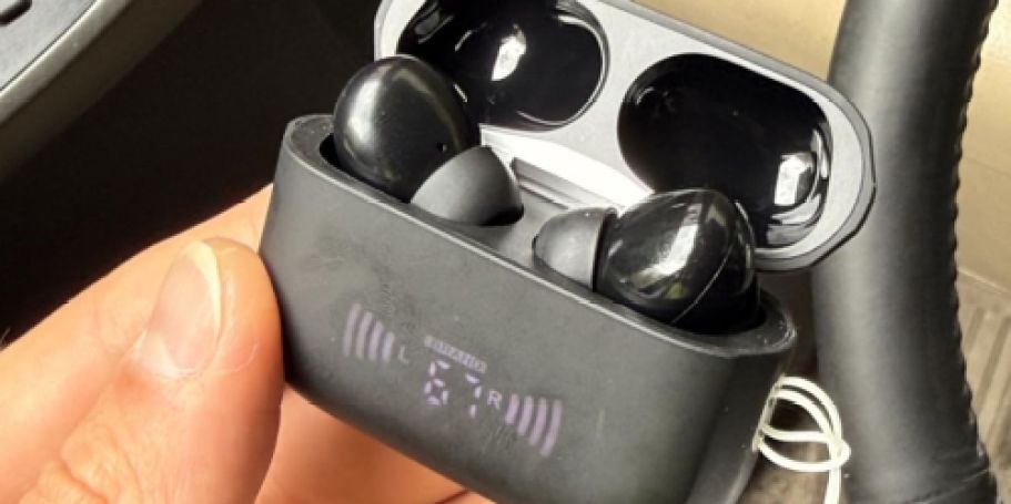 Wireless Bluetooth Earbuds w/ Charging Case Only $6.88 on Amazon (Reg. $24)