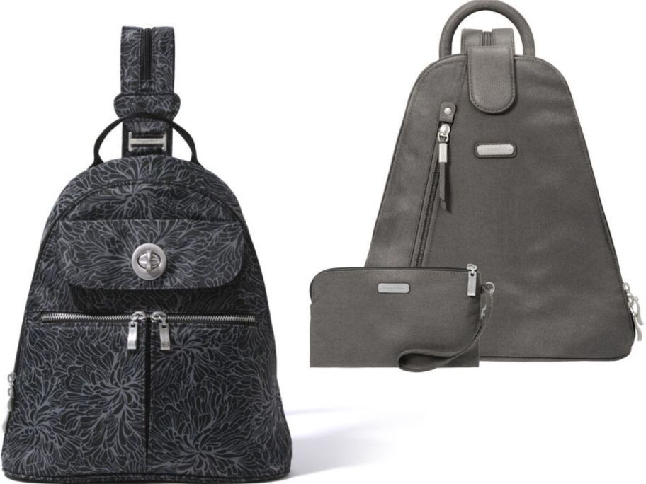 Stock images of Baggallini Naples and Metro Backpacks