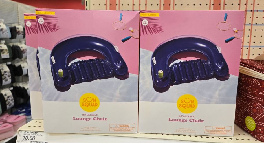 Sun Squad Blue lounger chair