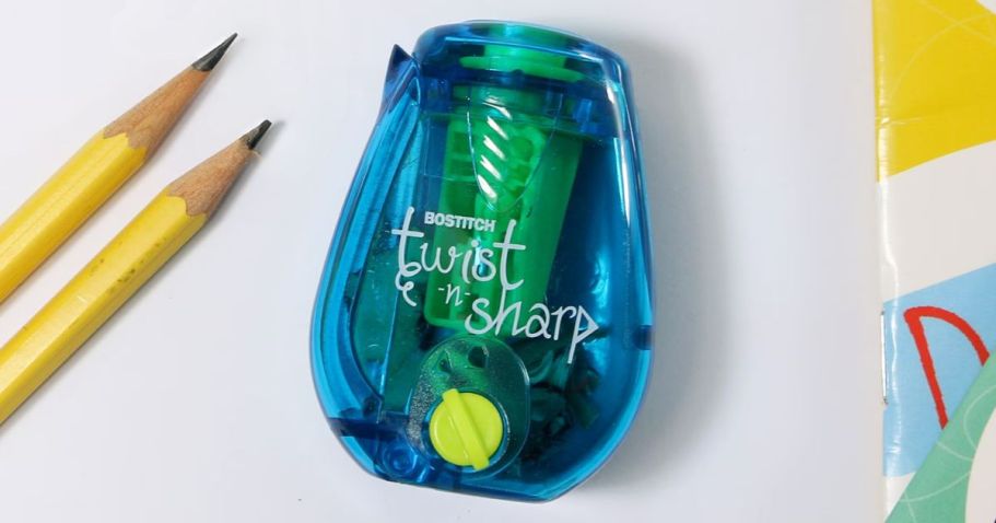 Bostitch Twist-N-Sharp Pencil Sharpener Only $1.97 on Walmart.com