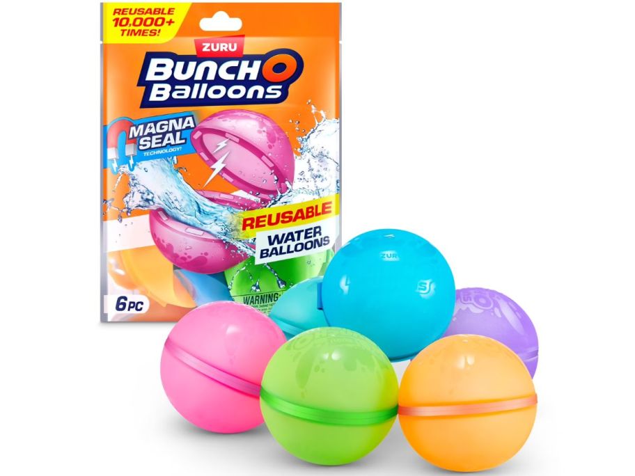 Bunch O Balloons Reusable Water Balloons 6-Pack