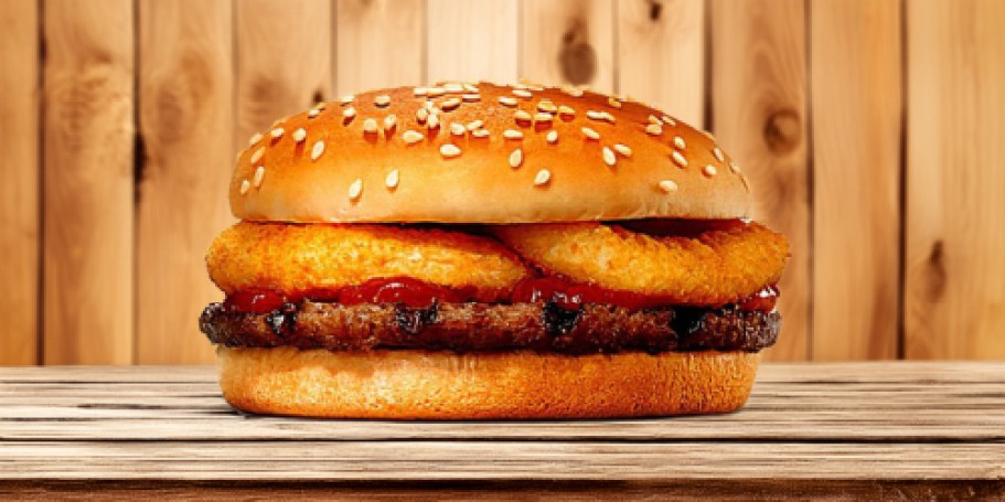 FREE Burger King Rodeo Burger w/ $3 Purchase – Today ONLY