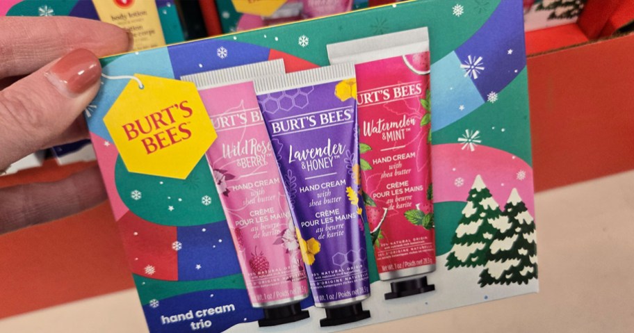 Burt's Bees Hand Cream Trio Gift Set