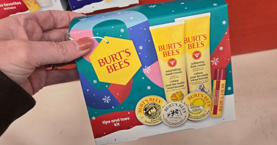 Burt's Bees Tips and Toes Holiday Gift Set