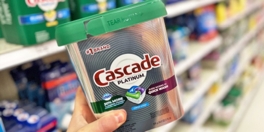 Cascade Platinum Plus Dishwasher Pods 177-Count Just $37.86 Shipped After Rebate (Reg. $61)