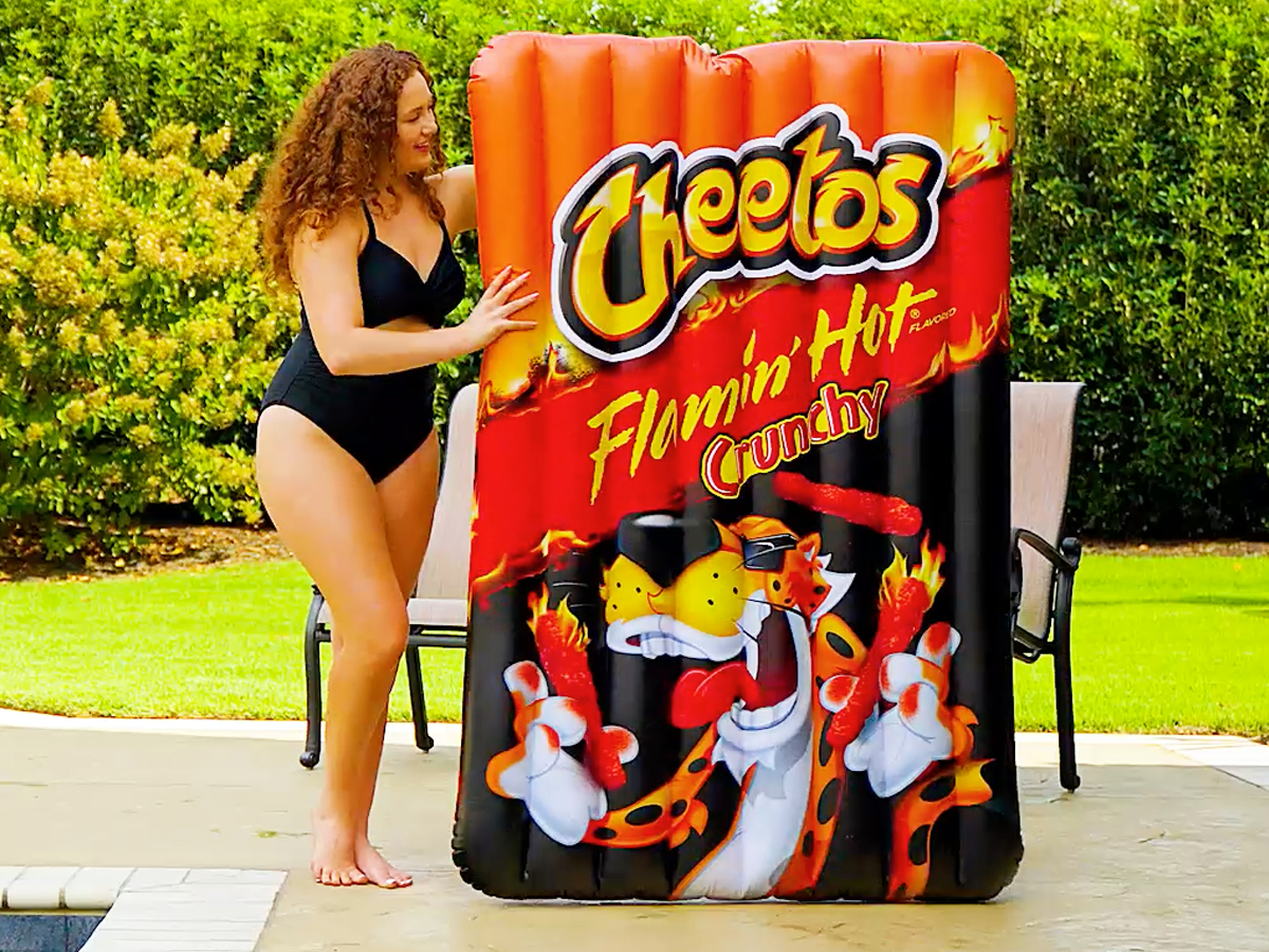 Up to 50% Off Snack Food Pool Floats (Cheetos, Eggo, Cheez-It, & More)