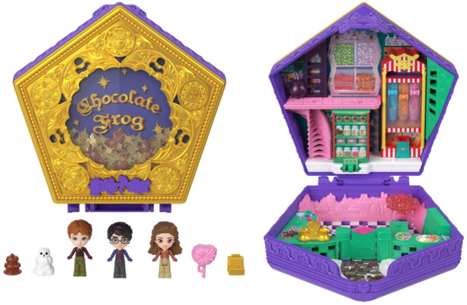 Chocolate Frog Polly Pocket Harry Potter Compact