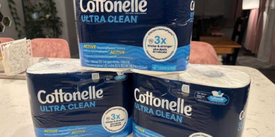 Cottonelle Toilet Paper 32-Count Family Mega Rolls Just $20.87 Shipped on Amazon