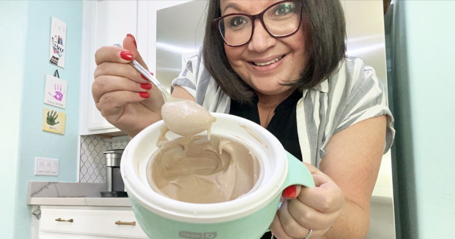 Dash Mini Ice Cream Maker Only $17.99 on Kohls.com (Reg. $40) – Makes Ice Cream in 20 Minutes