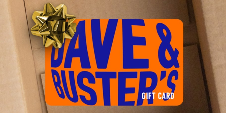 $50 Dave & Buster’s eGift Card Just $42