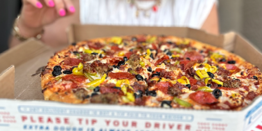 Any Domino’s Pizza Only $9.99 (Up to 7 Toppings!)