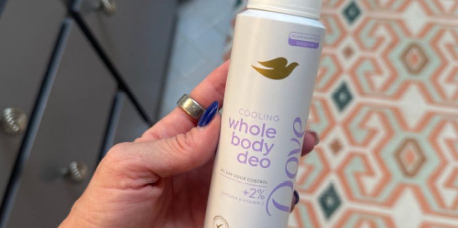 Dove Whole Body Deo Spray Only $1.62 After Walmart Cash (Reg. $12)