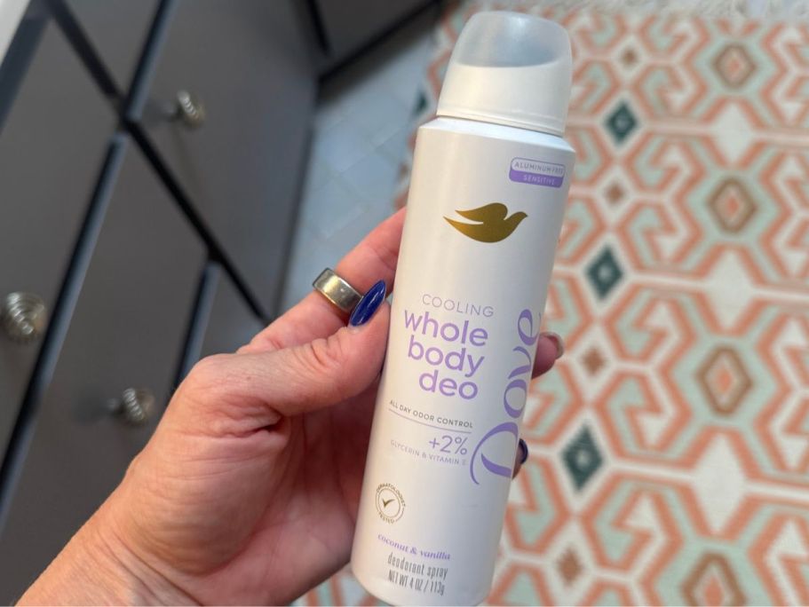 Dove Whole Body Deo Spray Only $1.62 After Walmart Cash (Reg. $12)