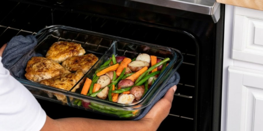 Ello 9×13 Divided Baking Dish Only $7.49 on Walmart.com