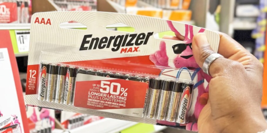 Energizer MAX AAA Batteries 24-Pack Only $8.99 Shipped (Reg. $20)
