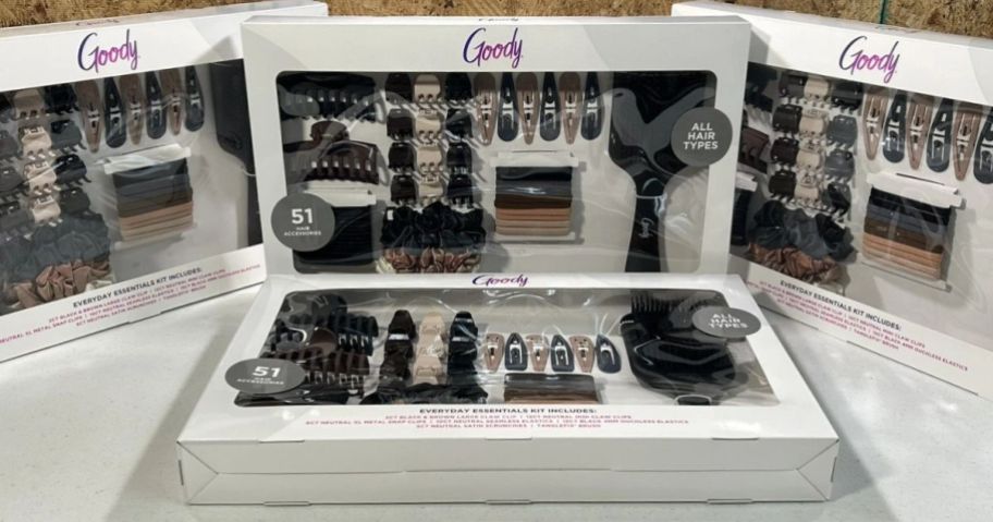 4 Goody Hair Accessories Kits