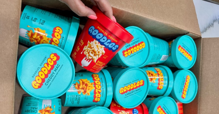 Goodles Mac & Cheese Microwaveable Cups Just $1.72 after Walmart Cash