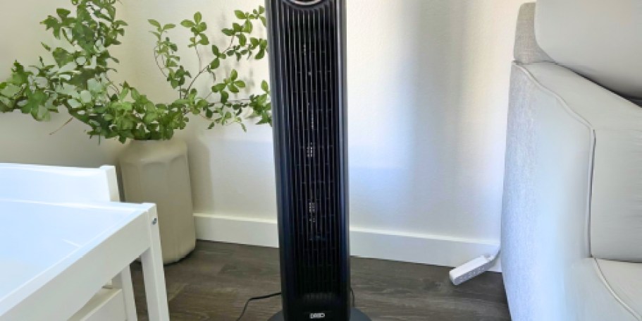 Highly-Rated Dreo Tower Fan Just $67.99 Shipped on Amazon | Cools Up to 25 Feet!