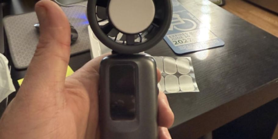 Portable Turbo Fan Only $8.99 on Amazon (Reg. $15)