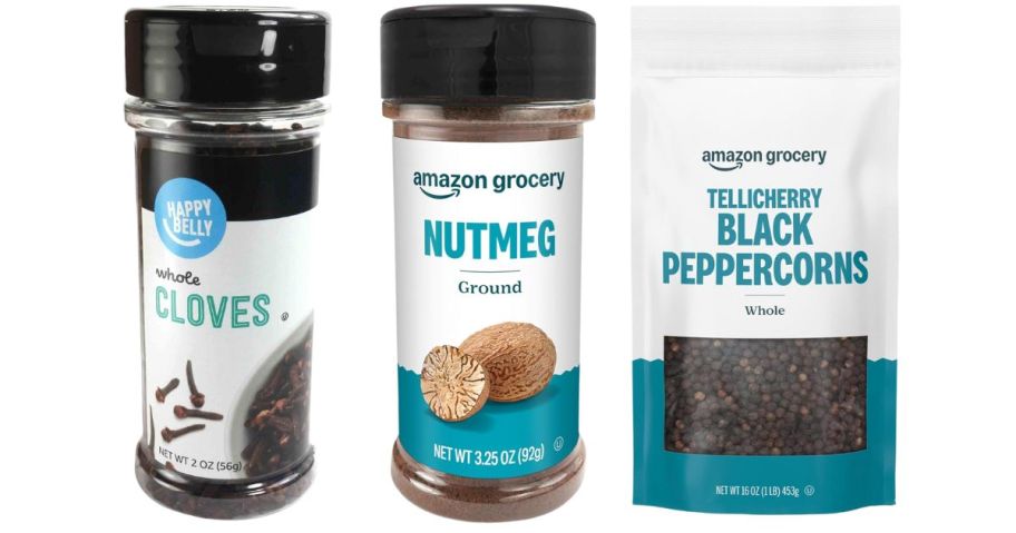 Happy Belly Amazon Grocery Cloves, Nutmeg, Pepper