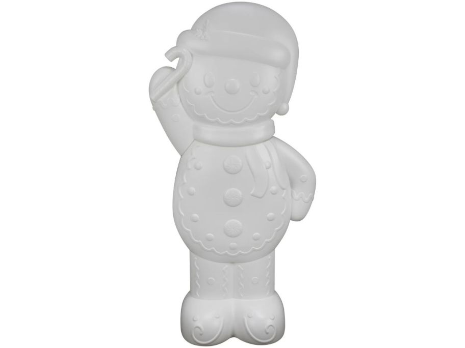A Giant Gingerbread Man Blow Mold