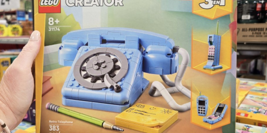 HOT Amazon LEGO Sale = Retro Telephone Only $16.79 (Lowest Price!)
