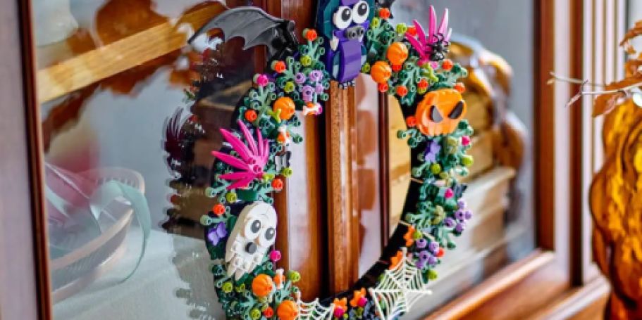 Build Your Own Spooky Decor with this LEGO Halloween Wreath