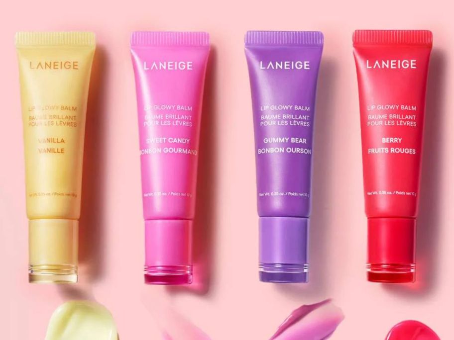 A Laneige Mini Glow Balm Set