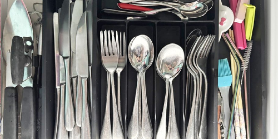 Highly Rated Expandable Silverware Drawer Organizer Just $2.98 on Amazon