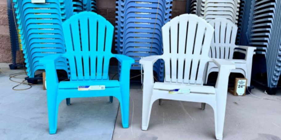 Stackable Adirondack Chairs Only $19.98 at Lowe’s