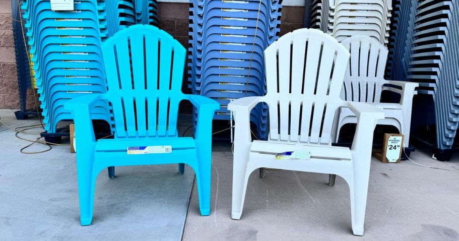 Stackable Adirondack Chairs Only $19.98 at Lowe’s