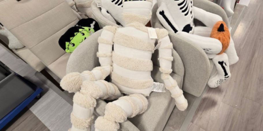 HOT Marshall’s Halloween Clearance: Life-Sized Mummy Pillow Just $20