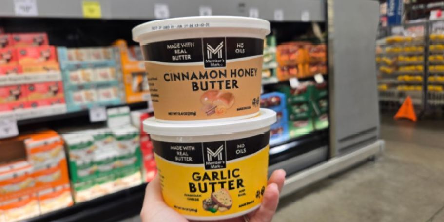 New Flavored Butters Spotted at Sam’s Club – Grab Cinnamon Honey or Garlic!